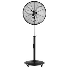 Uimoso 24in Industrial Pedestal Fan,High Velocity,6800CFM,Waterproof,Oscillating