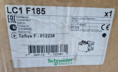 NEW SCHNEIDER ELECTRIC LC1F185 CONTACTOR FREE EXPRESS SHIPPING