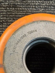 QTY 2 Poly Wheel Bore Direct Replacement 632-043/200 T302N For Raymond