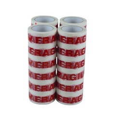 36 Rolls 2 Mil 2″ x 110 Yards Fragile Heavy Duty Packing Tape