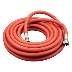 Interstate Pneumatics 50FT Jack Hammer Red Rubber Hose 3/4 Inch x 50′ 300 PSI
