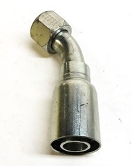 ?Eaton 1″ x 1″ 45 Degree Swivel Hydraulic Hose Fitting 16U-696 NOS