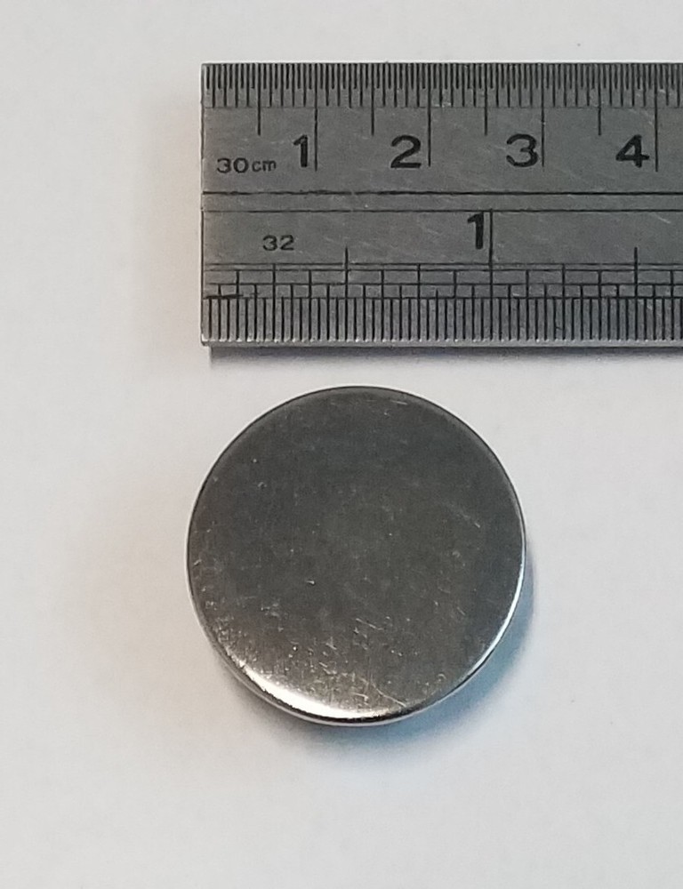 Chrome Hole Plug For 1″ hole, 1.15″ O.D., Package Of 10