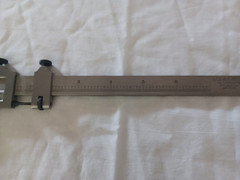 L.S. Starrett 6″ No. 122 Inside / Outside Vernier Caliper in original box