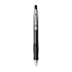 BIC Velocity Retractable Ballpoint Pens, Medium Point (1.0 mm), Black Ink,