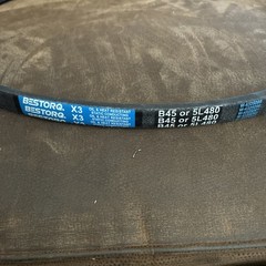 B45/5L480 bestorq V-Belt, B/5L, (0.656in x 48in OC)