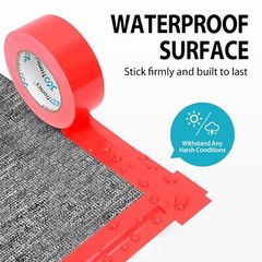 2 Rolls Red Duct Tape Heavy Duty Version, 2 in x 50 Yards Roll, 100 Yards Total