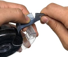 NEW Wrap-It Storage 400-6BLTD Self-Gripping Perforated Hook/Loop 6.5ft Tape Roll