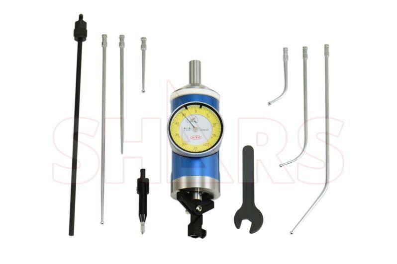 Shars 0.20″ Axis Offset Range Aluminum Body Co-Axial Center Indicator Set S}