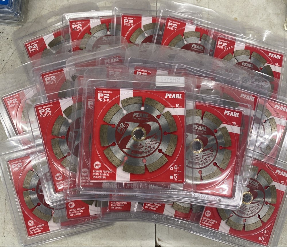 RESALE/Job LOT of 25 Pearl P2 Pro-V General Purpose Segmented Blades, SH6193
