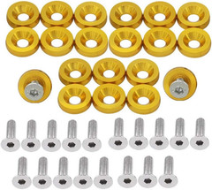 20PCS M6 Engine Bay Dress-Up Fender Washer Bolt Kit Aluminum Set