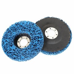 10 Pcs Clean Disc 4.5″ x 7/8″ Easy Change Strip Discs Remove Paint Rust & Clean