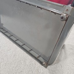 Vintage CATA-RACK Industrial MCM Metal File for Catalogs/Books Vinyl LP GRAY USA