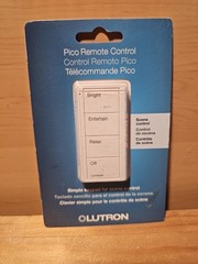 Lutron Pico Control – 4-Button Any Room RELAX Scene White PJ2-4B-GWH-P03 NEW