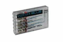 Dentsply Tulsa Dental Vortex Blue 30mm .04 Taper rotary files 6/pk all sizes