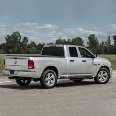 Steel Running Boards Side Steps Black 2010-2024 for Dodge Ram 2500/3500 Quad Cab