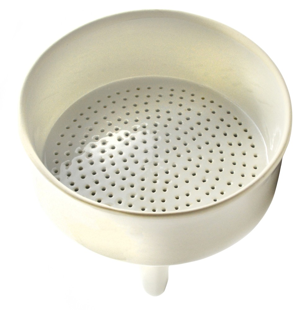 Buchner Funnel, 10″ (25cm) Diameter, Porcelain – Eisco Labs