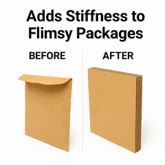 6×9 Corrugated Cardboard Pads 1/8″ Thick 32 ECT Mailer Inserts 25-200 Villago