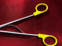 Open Surgery Hem-o-lok Applier Large Size (XL) Yellow Reusable Instruments