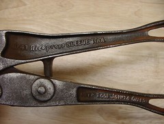 Antique National Telephone Supply Co Slot Nicropress Sleeve Tool,No.41,15″,VGC!