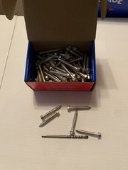 1/4″ x 1-3/4″ 304 Stainless Steel Hex Head Concrete Screws 100 pieces NEW