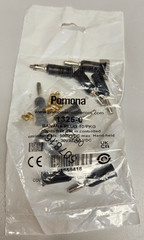 10 x Pomona Black Banana Plug, PN 1325-0, Solderless. Lot of 10 pieces.