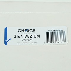 Choice Parts 316419821 for Electrolux Frigidaire Range Overlay, Oven ERC Control
