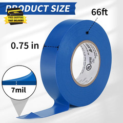 Electrical Tape, General Use PVC Electric Tape, UL/CSA Listed Insulating Vinyl T