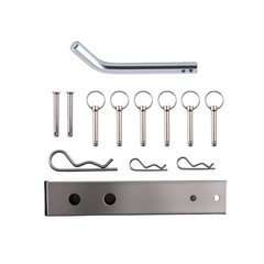 Adjustable Fishing Pole Rack 6 Rods Steel fit for 2″ Hitch Receiver Mount Hold