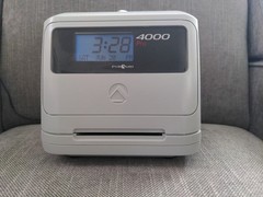 Pyramid Time Systems 4000 Time Clock Auto Totaling UNLOCKED NO KEY