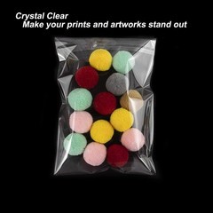 Golden State Art, 50 Pack Clear Bags for 11×14 Mats, Pictures, 11×14,