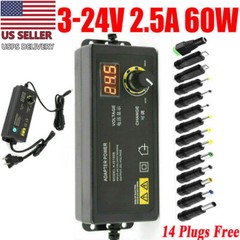 Adjustable power supplies Voltage 3 to 24V AC/DC Switch Power Supply LED Display