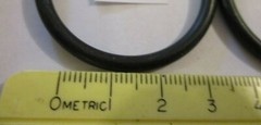 222 O-ring 1-1/2″ ID x 1-3/4″ OD x 1/8″ thick. Buna-70. Quan 4.