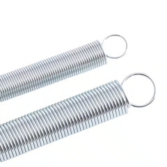 (4-Pack) 5/8 In. X 6-1/2 In. and 15/32 In. X 4-1/2 In. Zinc-Plated Extension Spr