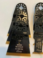 Imperial Blades Titanium Oscillating 15 pack Bulk blades T330 T340 T336 T337