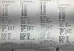 Lot of 7 PAR A11 PRIME POS Printer Thermal Print Method PRIME M3901