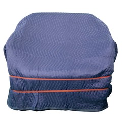 USCC Mega Mover Moving Blankets – 80″ X 72″ – Blue/Light Blue – Single Blanket