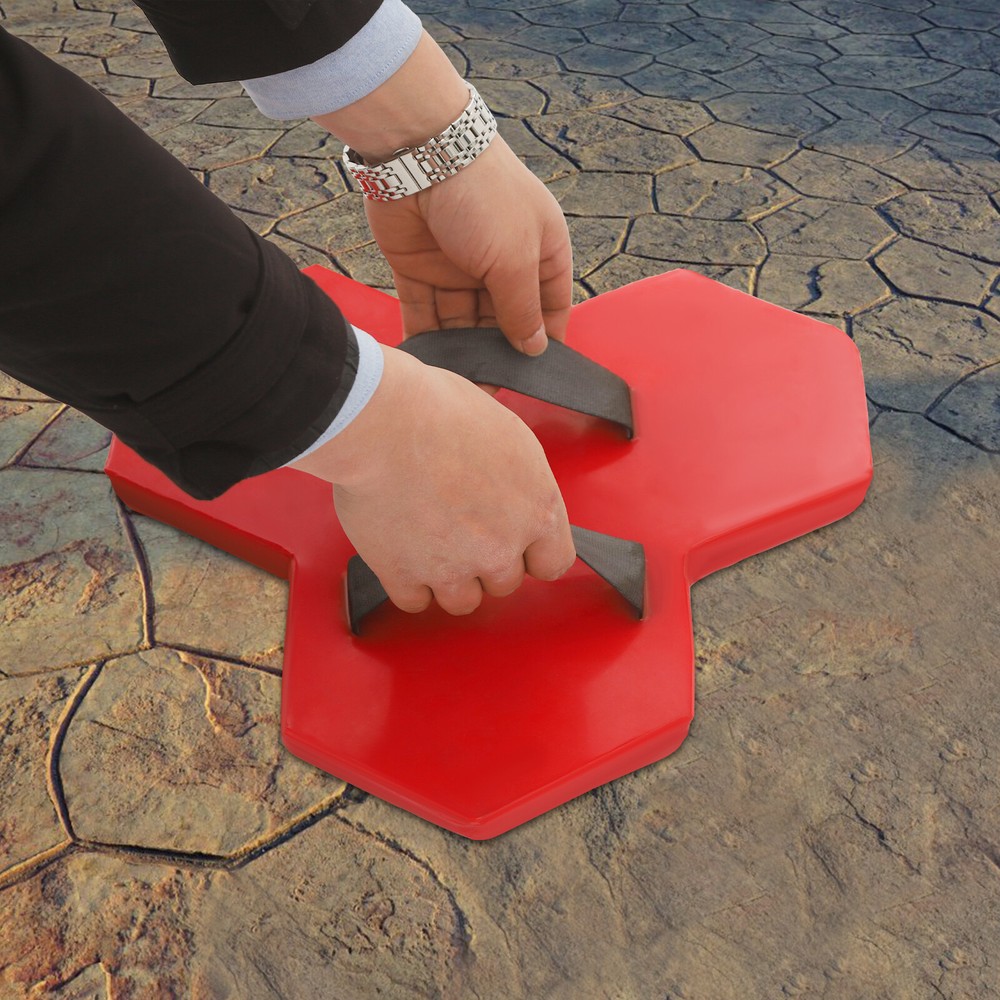 Concrete Texture Mat Mold for Easy Stone Effects on Patios and Walkways