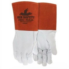 MCR 4950 Top Grain Goatskin Premium 100% Leather Protective TIG Welding Gloves