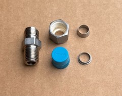 Swagelok 3/8″ X 1/4″ Stainless Steel Male Connector SS-600-1-4 Sevral Avail New