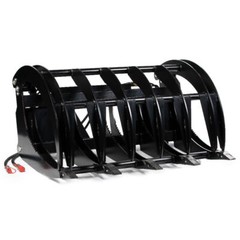 Titan Attachments Extreme Skid Steer Root Grapple Rake Attachment 60″ Universal