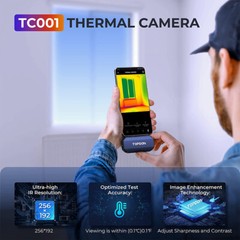 TOPDON TC001 Thermal Imaging Camera Type-C IR High Resolution 256×192 Portable