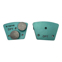 Trapezoidal Grinding Disc Medium Bond for Bolt on Concrete Grinders 140 Grit