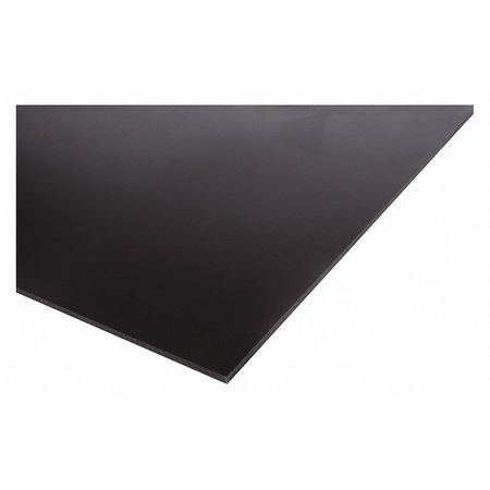 Zoro Select 2Nhv4 Black Uhmw Sheet Stock 12″ L X 12″ W X 0.250″ Thick