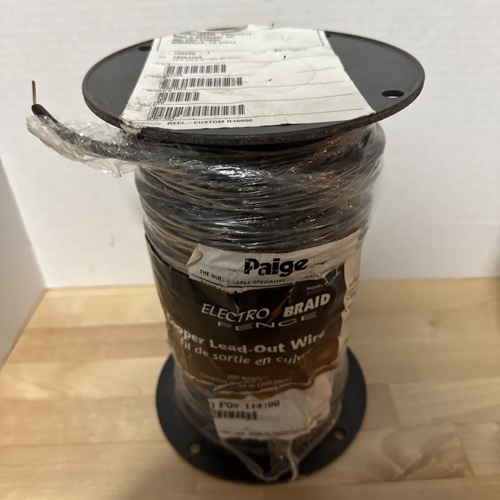 ElectroBraid 200 ft High-Voltage Insulated Copper Lead Out Fence Wire UGCC200