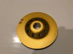 5 inch cup wheel for fast surface grinding of concrete, brick ,stone, masonry