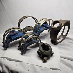 Service Saddle Lot Of 6 8×2 8×4 2×1 9×9 7×6 Brass Rockwell Mueller Ford Skinner