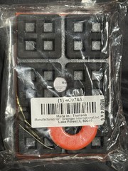 Mason 4C974A 6″ L x 4″ W 1200# Max Neoprene Vibration Isolation Pad w/ Ring