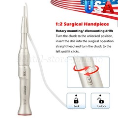 Dental 1:2 Increasing Surgical Osteotomy Handpiece Straight E-type HP Φ2.35mm