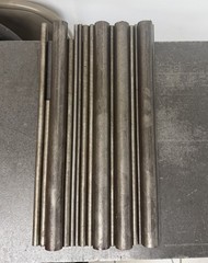 4130 AQ Steel Round Bar Stock 15 Pcs – CNC Lathe Machinable – 11.25 lbs